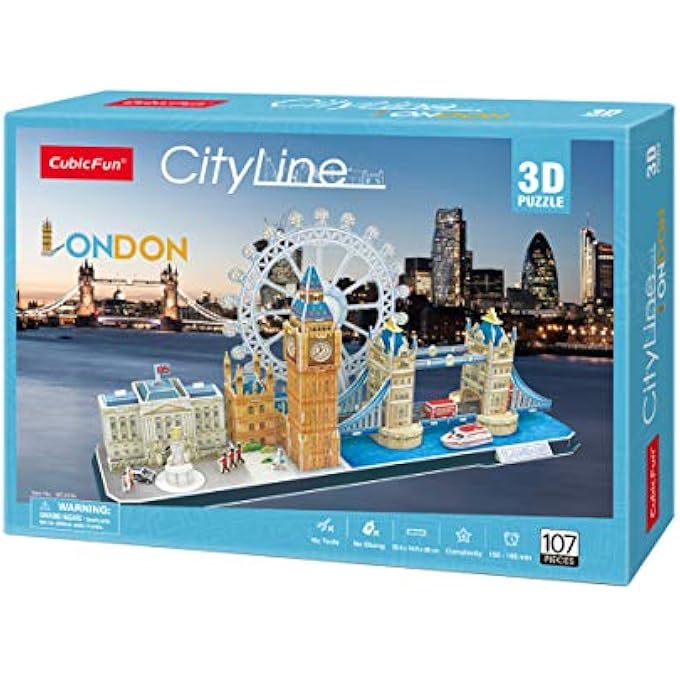 MODEL KIT ADULT TOWER OF LONDON BRIDGE | 3D PUZZLE | 3D PUZZLE ADULTS | ADULT CONSTRUCTION KIT | 157 PIECES | 240 MINUTES ASSEMBLY TIME | 3D PUZZLE CHILDREN - Image 2